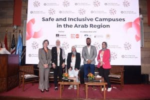IMG 8090 المنصورة جامعة المنصورة تعزز حضورها الدولي بمشاركتها الثانية في مؤتمر «الحرم الجامعي الآمن» بالجامعة الأمريكية موقع في الجامعة
