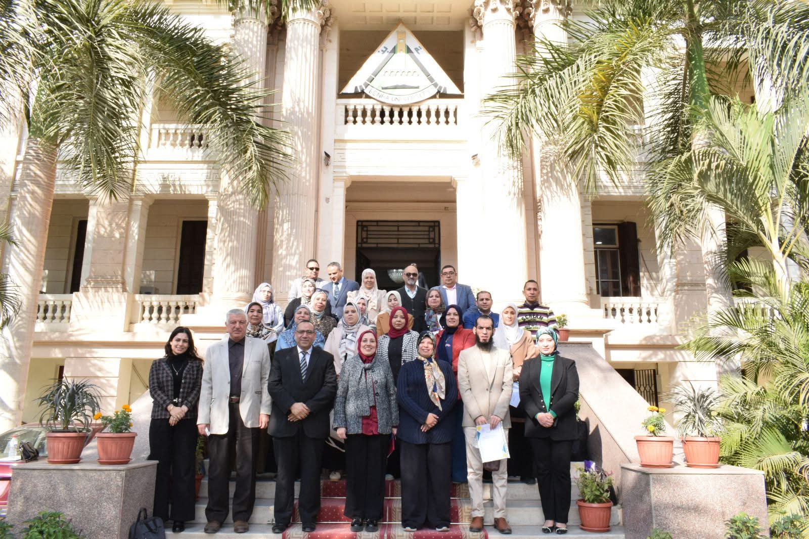 IMG 8164 بنها ورشة عمل بجامعة بنها لدعم اعتماد البرامج الأكاديمية دوليًا موقع في الجامعة