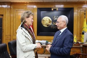 IMG 8207 المنيا جامعة المنيا تستقبل بعثة الاتحاد الأوروبي لتعزيز التعاون الأكاديمي والبحثي موقع في الجامعة