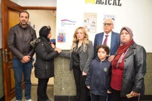 IMG 8328 بورسعيد لفتة إنسانية.. بورسعيد تفتتح قاعة تعليمية تخليدًا لذكرى السباح يوسف عبد المالك موقع في الجامعة