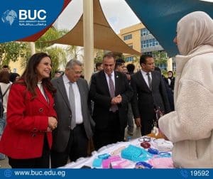 IMG 8432 بدر جامعة بدر تفتتح النسخة الثالثة من بازار الطلاب لتعزيز ريادة الأعمال والتطبيق العملي موقع في الجامعة