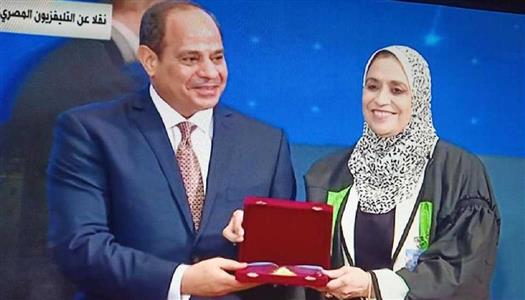 IMG 8489 الدكتورة كرمها السيسي وجاءت ضمن أفضل 2% من علماء العالم.. وفاة الدكتورة إيمان خضر في حادث مروري موقع في الجامعة