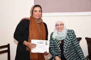 IMG 8668 جامعة عين شمس جامعة عين شمس تنظم يومًا توعويًا لمرض ضمور العضلات دوشين وفق المعايير العالمية موقع في الجامعة