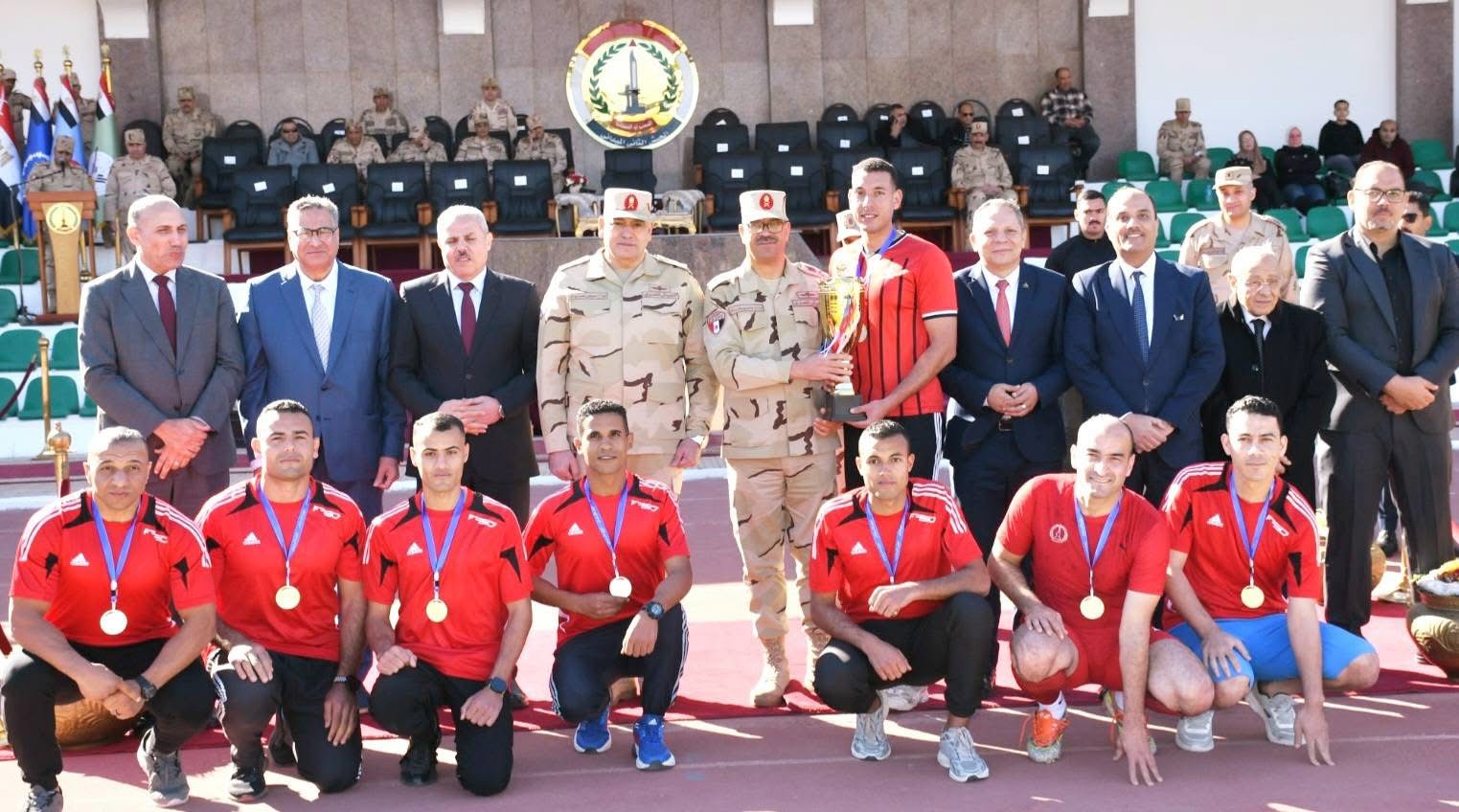 IMG 8726 العريش رئيس جامعة العريش يشهد ختام المسابقات الرياضية للجامعات بمشاركة 8 جامعات موقع في الجامعة