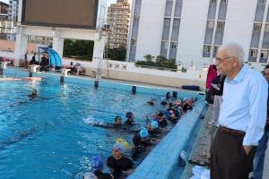 IMG 8773 المنوفية رئيس جامعة المنوفية يتفقد المجمع الأوليمبي للرياضات المائية ويشيد بتطويره موقع في الجامعة