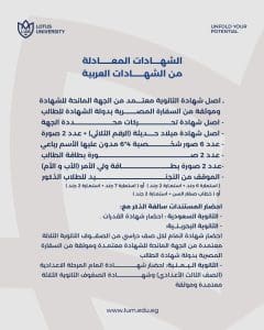 IMG 8990 اللوتس دليل التقديم لجامعة اللوتس بالترم الثاني 2025–2026.. الأوراق المطلوبة والمصروفات وتنسيق القبول موقع في الجامعة