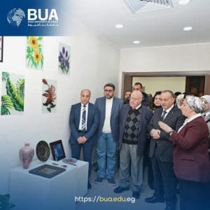 معرض فني بجامعة بدر بأسيوط يبرز مواهب طلاب الفنون التطبيقية 3 IMG 9042 معرض معرض فني بجامعة بدر بأسيوط يبرز مواهب طلاب الفنون التطبيقية موقع في الجامعة