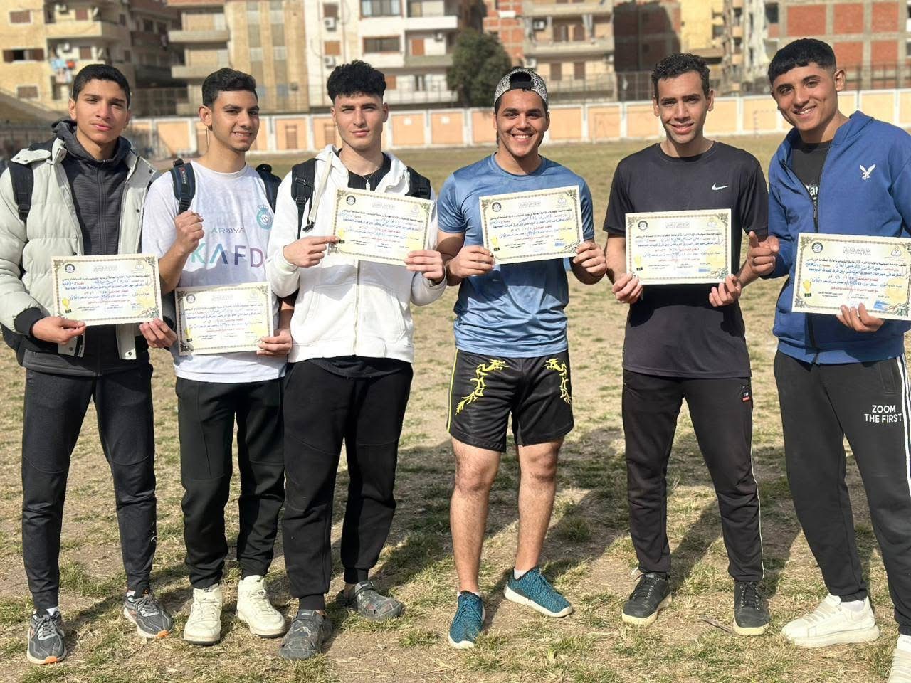 IMG 9044 مستشفى 57357 فريق جامعة المنوفية الأهلية يتألق ويحقق المراكز الأولى في دوري ألعاب القوى موقع في الجامعة