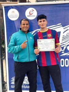 IMG 9046 المنوفية فريق جامعة المنوفية الأهلية يتألق ويحقق المراكز الأولى في دوري ألعاب القوى موقع في الجامعة
