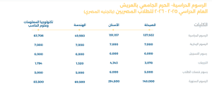 جامعة سيناء تفتح باب التقديم للترم الثاني 2025/2026.. البرامج المتاحة والمصروفات 3 IMG 9189 سيناء جامعة سيناء تفتح باب التقديم للترم الثاني 2025/2026.. البرامج المتاحة والمصروفات موقع في الجامعة