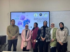 IMG 9288 المنصورة جامعة المنصورة الأهلية تحتفل بإبداعات طلاب الهندسة الطبية الحيوية في مشاريع الكيمياء الحيوية التطبيقية موقع في الجامعة
