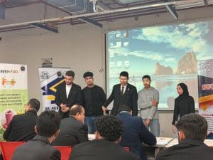 IMG 9300 المنصورة طلاب جامعة المنصورة الأهلية يطبقون مشروعات ريادية عملية لتعزيز مهارات سوق العمل موقع في الجامعة