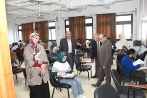 IMG 9508 الفصل انطلاق امتحانات الفصل الدراسي الأول والدراسات العليا بكلية الألسن جامعة قناة السويس موقع في الجامعة