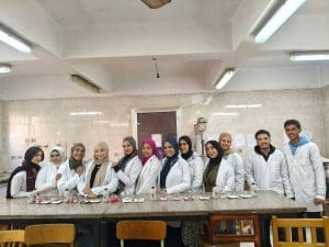 IMG 9650 علوم ابتكار غذائي جديد.. طلاب علوم الأغذية بزراعة بنها يقدمون منتجات صحية آمنة - صور موقع في الجامعة