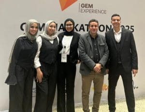 IMG 9780 صعود صعود فريقين بالجامعة المصرية الروسية لنهائيات هاكاثون المتحف الكبير موقع في الجامعة