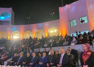IMG 9998 السويس طلاب جامعة قناة السويس يحيون ذكرى أم كلثوم بحفل «كلثوميات» بالإسماعيلية - صور موقع في الجامعة