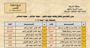 غدًا.. تعليم الشرقية يعلن استكمال اختبارات المتقدمين لوظائف الموجهين 4 IMG ٢٠٢٥١٢١٠ ١٩١٧٣٧ تعليم غدًا.. تعليم الشرقية يعلن استكمال اختبارات المتقدمين لوظائف الموجهين موقع في الجامعة