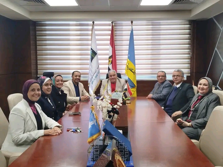 1767556574477 برج اتفاقية تعاون بين جامعة برج العرب التكنولوجية و«أيس أليكس» لدعم الابتكار وريادة الأعمال موقع في الجامعة