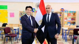 وزيرا تعليم مصر واليابان يتفقدان مدرسة مصرية يابانية بالقاهرة الجديدة