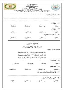 أسئلة متوقعة في اللغة العربية للشهادة الإعدادية