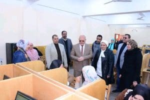 انتظام امتحانات كلية التمريض بجامعة سوهاج بمشاركة 3497 طالبًا وطالبة 7 امتحانات التمريض بجامعة سوهاج