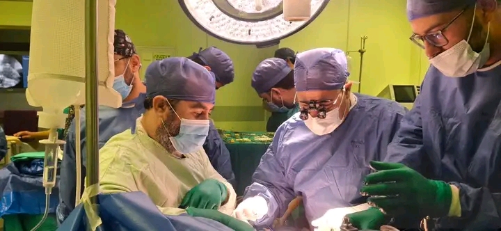 نجاح طبي بمعهد الكبد القومي بجامعة المنوفية