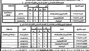 جداول امتحانات نصف العام 2026 للمرحلة الابتدائية في جميع المحافظات 4 49 امتحانات نصف العام جداول امتحانات نصف العام 2026 للمرحلة الابتدائية في جميع المحافظات موقع في الجامعة
