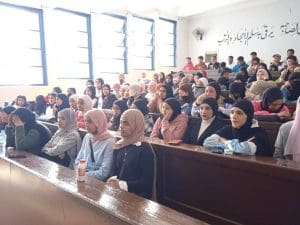 FB IMG 1767887625683 القوافل انطلاق محاضرات القوافل التعليمية لطلاب الثانوية العامة والإعدادية بأسوان موقع في الجامعة