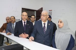 رئيس جامعة المنوفية يتفقد صيدلة الإسعاف ويشدد على جودة الخدمات الصيدلانية بالمستشفيات الجامعية 2 FB IMG 1767890039233 صيدلة رئيس جامعة المنوفية يتفقد صيدلة الإسعاف ويشدد على جودة الخدمات الصيدلانية بالمستشفيات الجامعية موقع في الجامعة