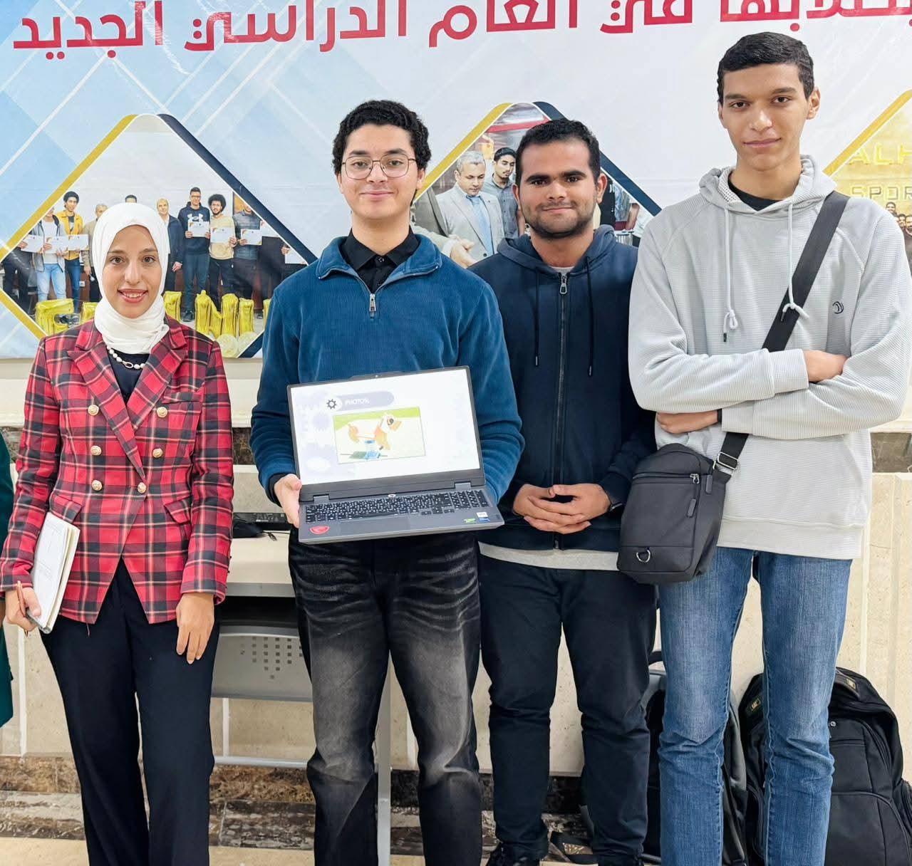 FB IMG 1767895817777 هندسة ابتكار وتطبيق عملي.. طلاب ميكاترونكس جامعة المنصورة الأهلية يتألقون في يوم علمي بكلية الهندسة موقع في الجامعة