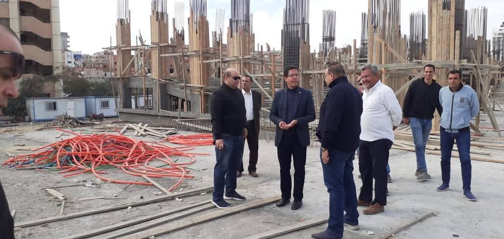 FB IMG 1768061778316 جامعة بنها بتكلفة 800 مليون جنيه.. رئيس جامعة بنها يتفقد منشآت كفر سعد الجديدة موقع في الجامعة