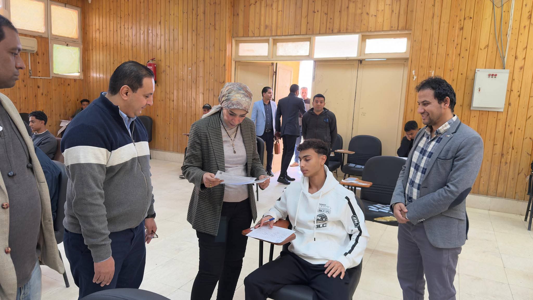 FB IMG 1768153468757 جامعة الأقصر جامعة الأقصر تدعم طلاب السياحة والفنادق وذوي الإعاقة من خلال بيئة تعليمية وبرامج تدريبية مبتكرة موقع في الجامعة