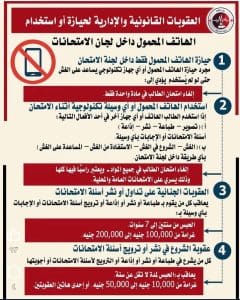 الوادي الجديد تحذر الطلاب: عقوبات صارمة على استخدام الهواتف والأجهزة باللجان 2 FB IMG 1768165072175 الوادي الجديد الوادي الجديد تحذر الطلاب: عقوبات صارمة على استخدام الهواتف والأجهزة باللجان موقع في الجامعة