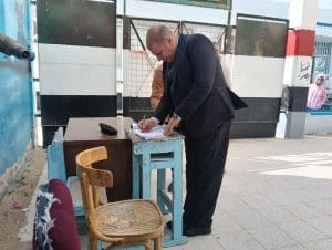FB IMG 1768236386332 تعليم قنا ممنوع الغش أو المحمول.. وكيل تعليم قنا يشدد على الانضباط في لجان نجع حمادي موقع في الجامعة