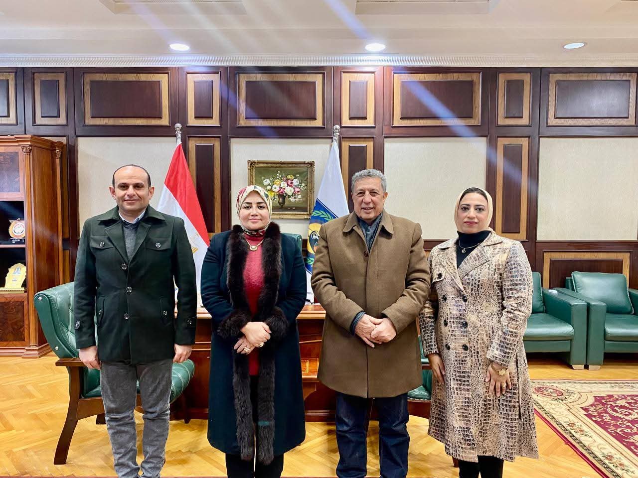 FB IMG 1768238057771 مذكرة تفاهم بين جامعة الأزهر وجامعة دمنهور وكيل تعليم البحيرة يعقد اجتماعًا تنسيقيًا مع جامعة دمنهور لتعزيز التعاون المشترك موقع في الجامعة