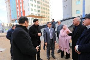 رئيس جامعة كفر الشيخ يتفقد المدينة الطبية ويشدد على سرعة الإنجاز وفق أعلى معايير الجودة 2 المدينة الطبية بجامعة كفرالشيخ