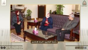 رئيس جامعة الزقازيق يستقبل نقيب تمريض مصر لبحث تعزيز التعاون وتطوير الكوادر التمريضية 2 رئيس جامعة الزقازيق يستقبل نقيب تمريض مصر