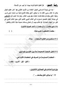لن يخرج عنها الامتحان.. أسئلة متوقعة في اللغة العربية للشهادة الإعدادية 2025/2026 6 نماذج امتحان اللغة العربية للشهادة الإعدادية