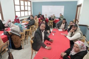 FB IMG 1768846237553 الشهادة الإعدادية متابعة أعمال لجنة تقدير درجات الشهادة الإعدادية بالوادي الجديد موقع في الجامعة