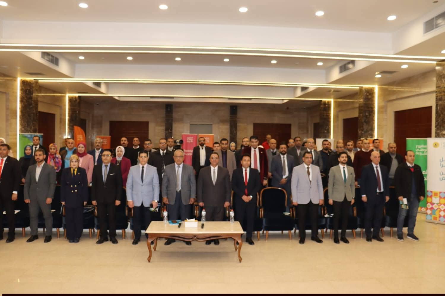 FB IMG 1768849010642 الفصل الدراسي الثاني مشاركة فاعلة لجامعة شرق بورسعيد التكنولوجية في المعسكر التدريبي للمشروع الوطني للقراءة موقع في الجامعة