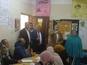 وكيل تعليم الشرقية يتفقد لجان التصحيح