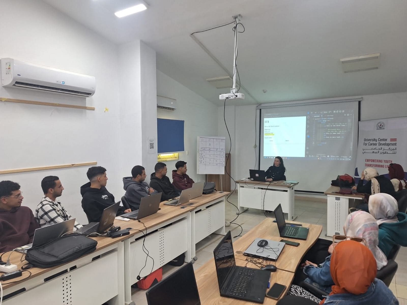 البرامج التدريبية داخل جامعة السويس
