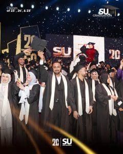 بحضور راتب ومميش والفقي.. جامعة سيناء تحتفل بتخرج دفعة جديدة من كلية الأسنان في ذكرى مرور 20 عاماً على تأسيسها 3 جامعة سيناء تحتفل بتخرج دفعة جديدة من كلية الأسنان