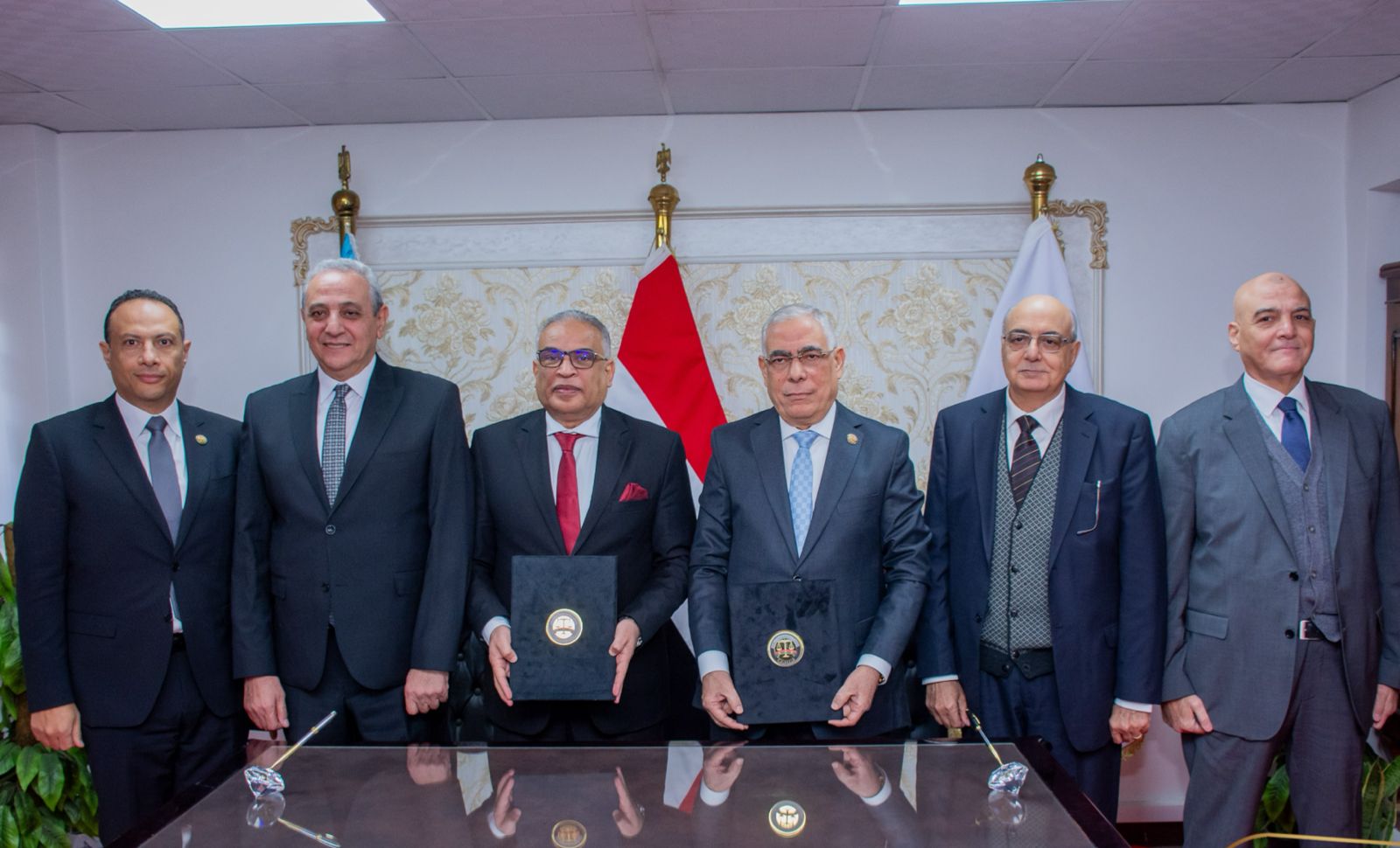 IMG 20260103 WA0284 التعليم العالي جامعة طنطا والنيابة العامة توقعان بروتوكول تعاون في المجالات العلمية والبحثية موقع في الجامعة