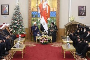 شيخ الأزهر خلال تهنئة البابا تواضروس بعيد الميلاد: الأخوة الوطنية أقوى من الأزمات ورسالة الأديان طريق السلام 4 IMG 20260105 WA0021 شيخ شيخ الأزهر خلال تهنئة البابا تواضروس بعيد الميلاد: الأخوة الوطنية أقوى من الأزمات ورسالة الأديان طريق السلام موقع في الجامعة