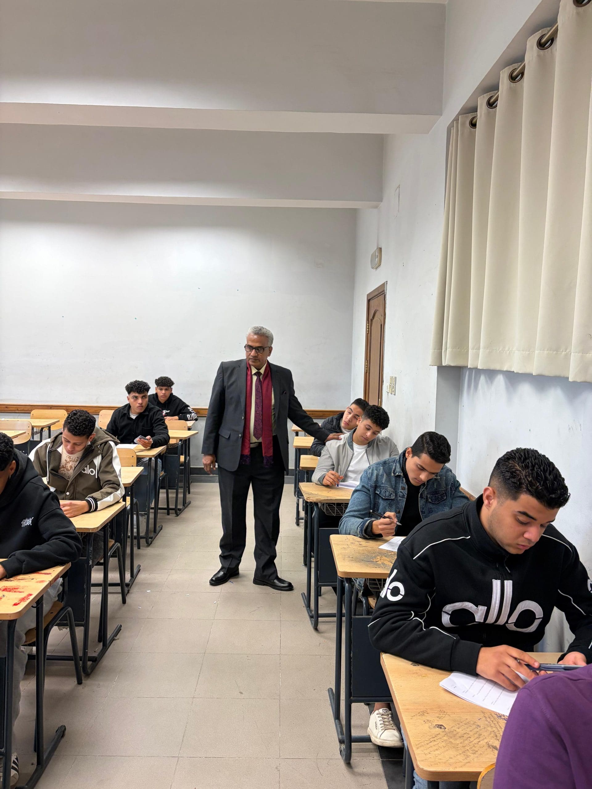 IMG 20260105 WA0042 scaled جامعة المنصورة الجديدة لأول مرة في الكليات التكنولوجية.. جامعة حلوان التكنولوجية الدولية تعقد امتحانات الفصل الدراسي الأول بمنهج تنظيمي جديد موقع في الجامعة