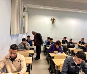 IMG 20260105 WA0043 جامعة حلوان لأول مرة في الكليات التكنولوجية.. جامعة حلوان التكنولوجية الدولية تعقد امتحانات الفصل الدراسي الأول بمنهج تنظيمي جديد موقع في الجامعة