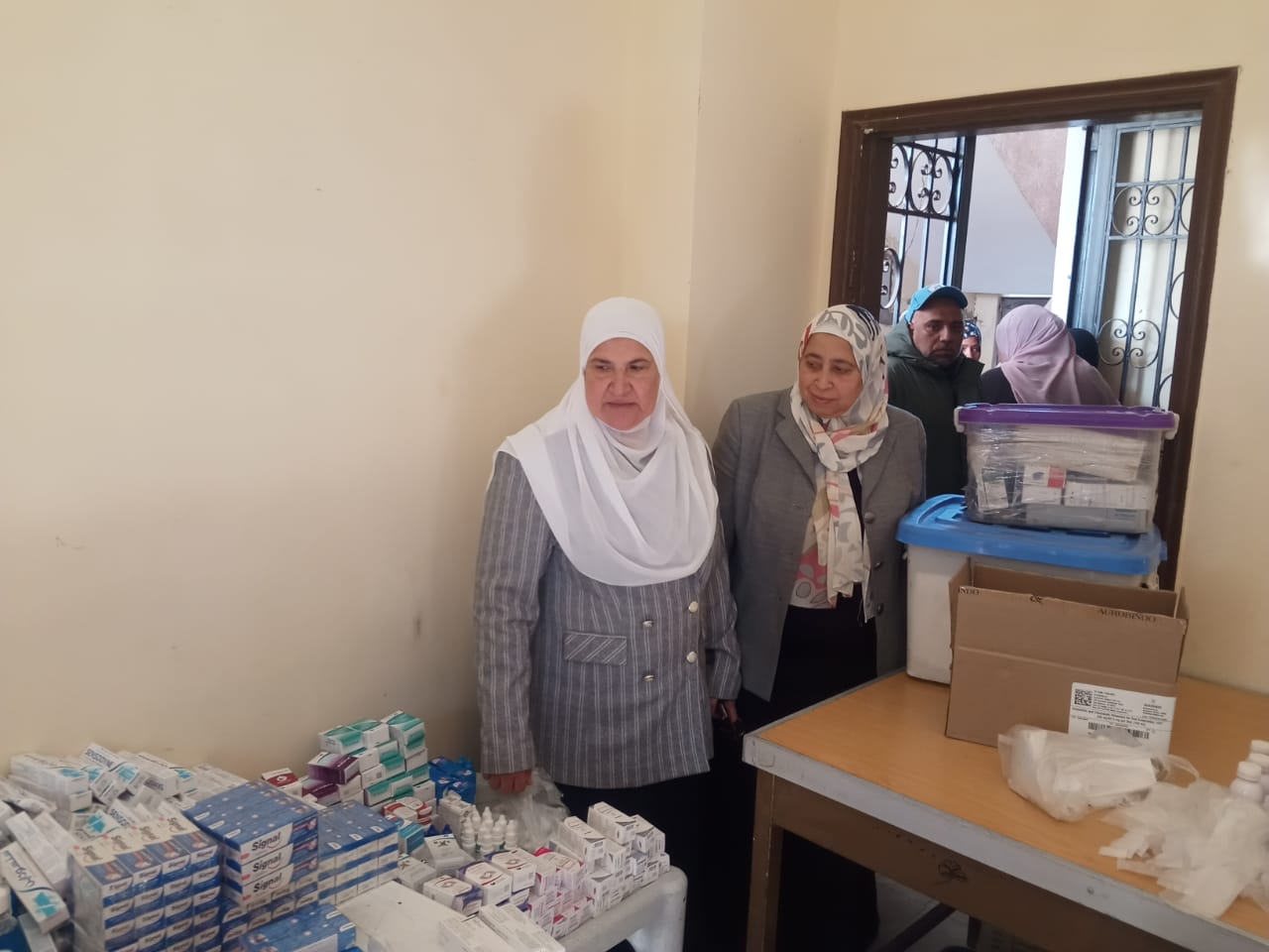 IMG 20260106 WA0053 قوافل قوافل تنموية وطبية شاملة من جامعتي قناة السويس والإسماعيلية الأهلية لخدمة أهالي القنطرة شرق موقع في الجامعة