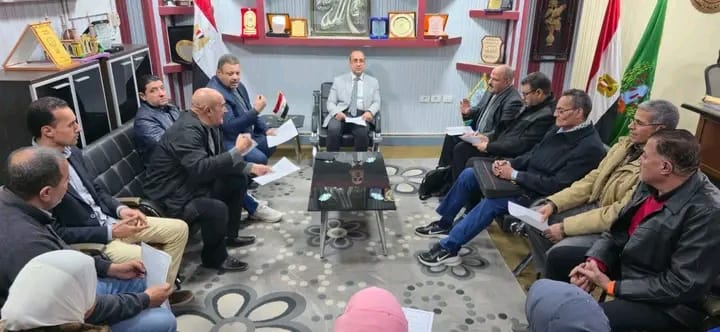 IMG 20260106 WA0142 المنوفية تعليم المنوفية يتابع تنفيذ مشروع إنتاج 3000 متر قماش لأعلام الجمهورية موقع في الجامعة