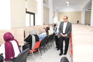 جامعة الإسماعيلية الأهلية تطمئن على سير الاختبارات الإلكترونية ببرنامج المختبرات الطبية 4 IMG 20260108 WA0109 جامعة الإسماعيلية جامعة الإسماعيلية الأهلية تطمئن على سير الاختبارات الإلكترونية ببرنامج المختبرات الطبية موقع في الجامعة